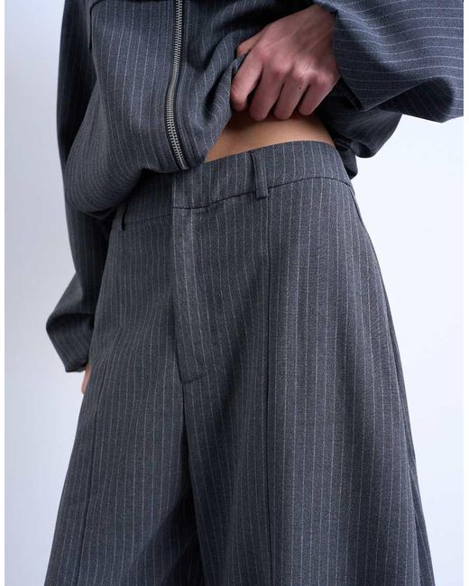 TOPSHOP White Co Ord Barrel Trouser