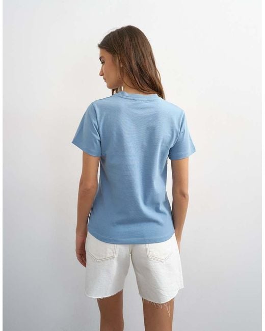 TOPSHOP Blue Classic Tee