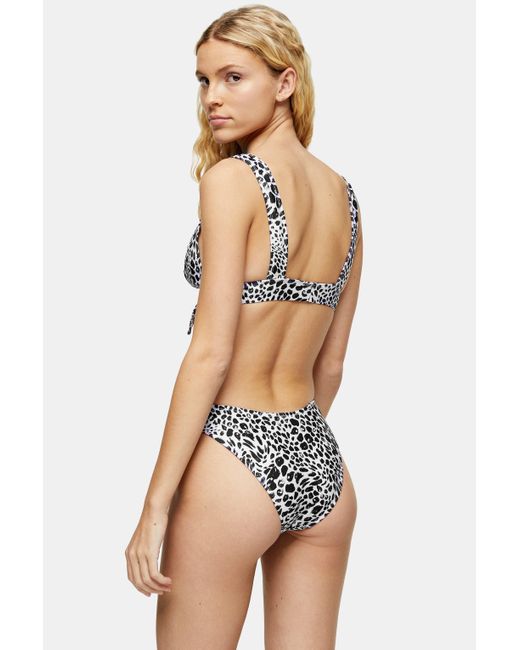 topshop white bikini