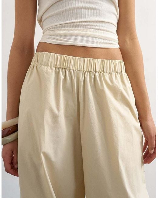 TOPSHOP Multicolor Extreme Poplin Pull On Balloon Trouser