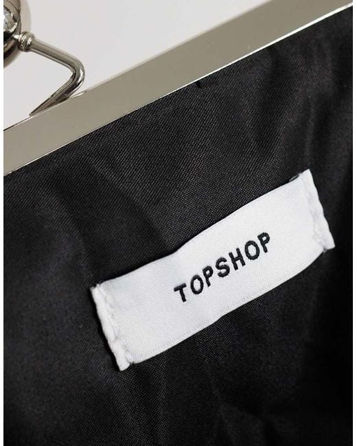 TOPSHOP Pink Clover Clutch Bag