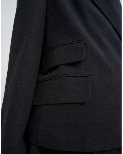 TOPSHOP Blue Multipocket Blazer
