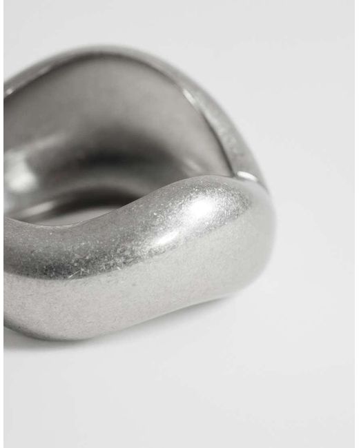 TOPSHOP Gray Flavia Chunky Bangle
