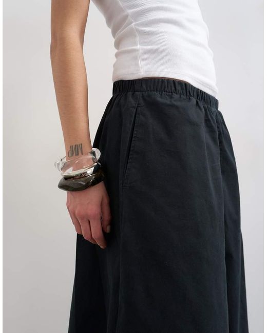 TOPSHOP White A Line Culotte