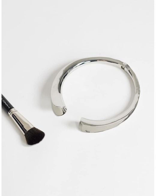 TOPSHOP Metallic Mason Statement Choker Necklace