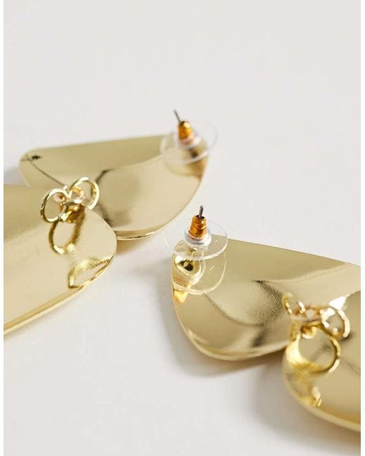 TOPSHOP Natural Elliot Statement Stud Earring