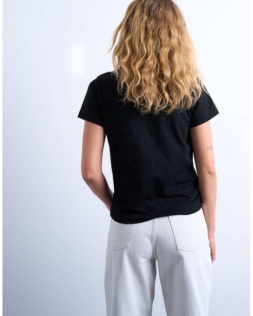 TOPSHOP Blue Classic Tee