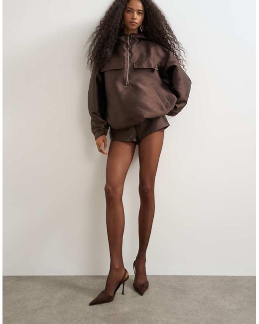 TOPSHOP Brown 2 Pack 15 Denier Tights