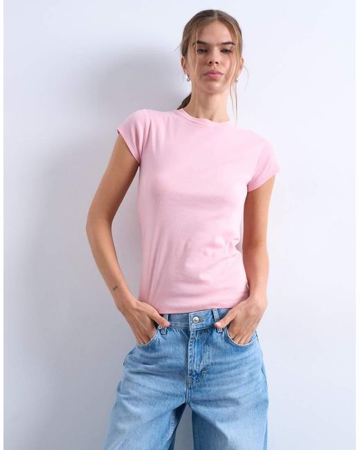 TOPSHOP Pink Everyday Tee