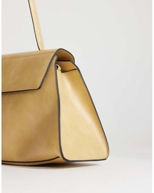TOPSHOP Natural Stevey Shoulder Bag