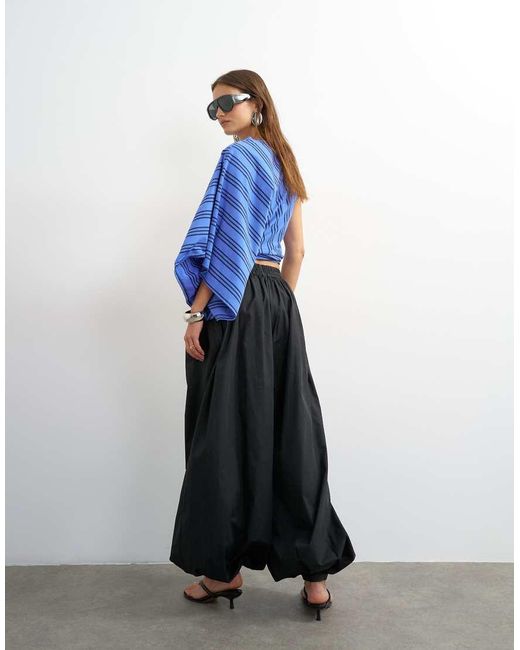 TOPSHOP Blue Extreme Balloon Trouser