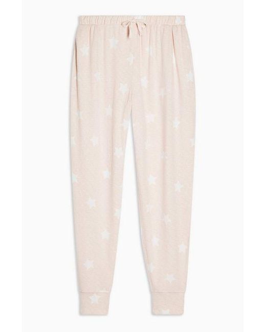 pale pink sweatpants