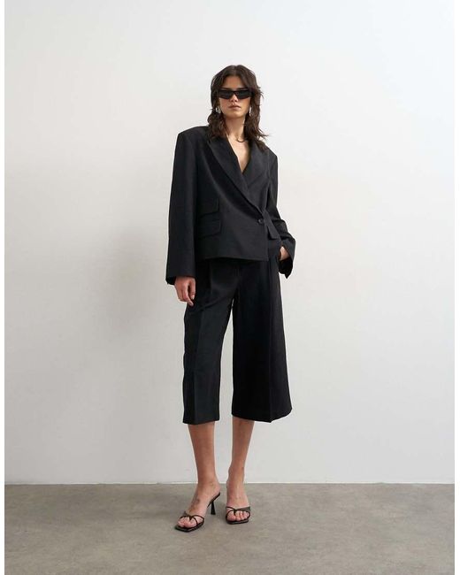 TOPSHOP Blue Multipocket Blazer