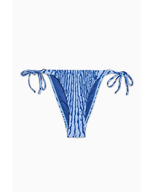 high leg tie bikini bottoms