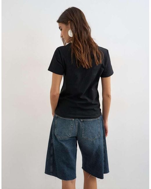TOPSHOP Black Classic Tee
