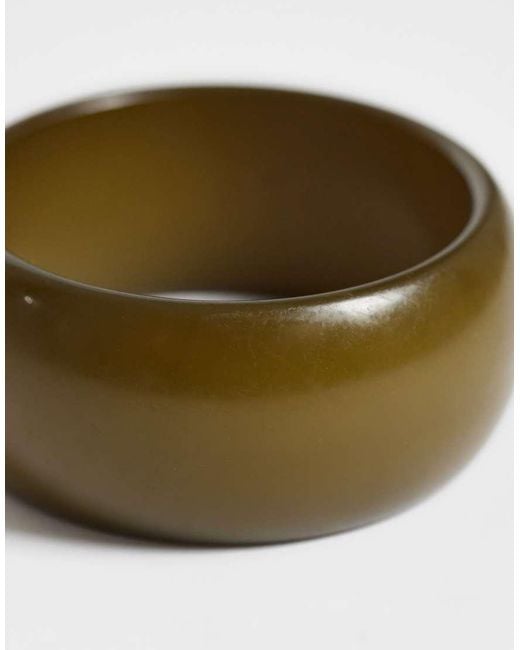 TOPSHOP Green Beth 2Pk Chunky Bangle