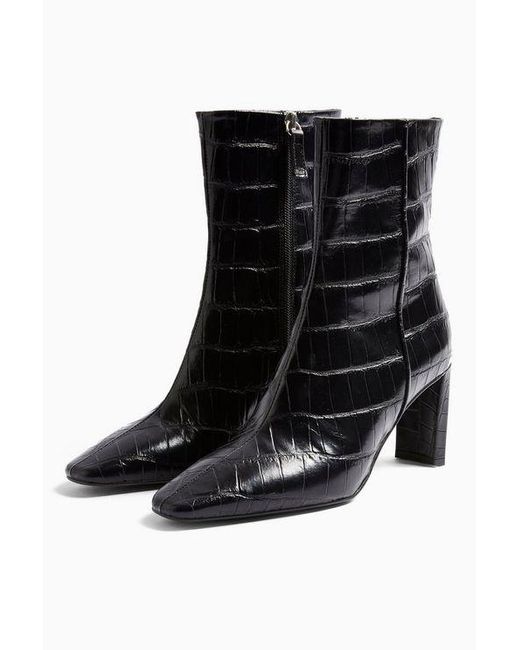 topshop crocodile boots