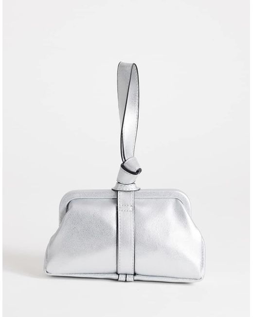 TOPSHOP White Jade Mini Loop Grab Bag