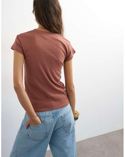TOPSHOP Green Everyday Tee