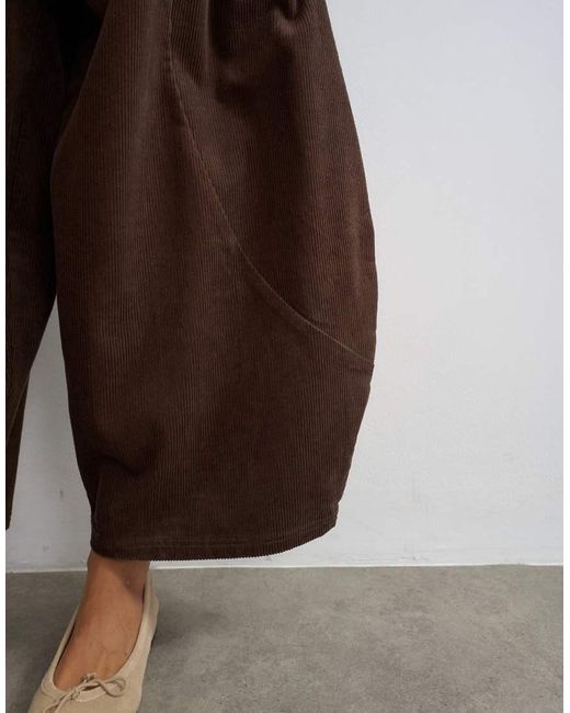 TOPSHOP Multicolor Cord Mid Length Ovoid Trouser