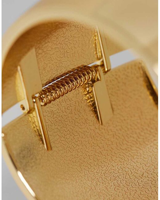 TOPSHOP Yellow Farah Oversized Bangle