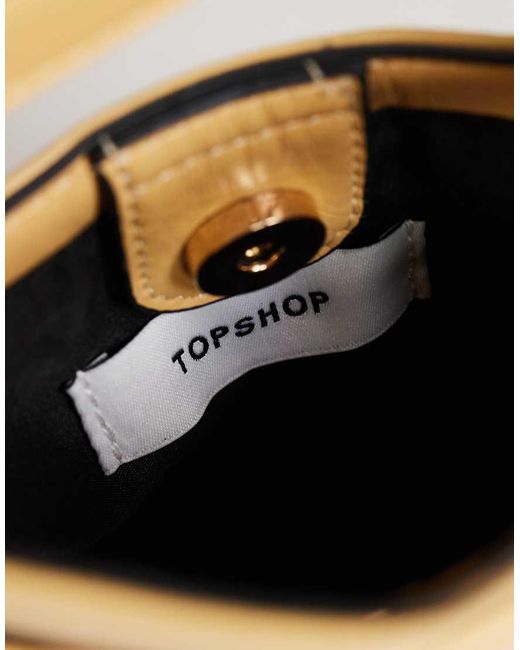 TOPSHOP Natural Stella Small Grab Bag