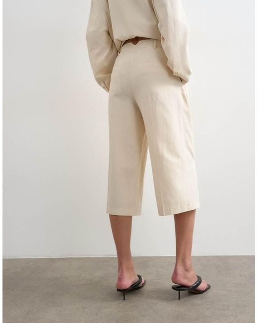 TOPSHOP Natural Low Slung Culotte