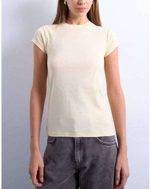 TOPSHOP White Everyday Tee