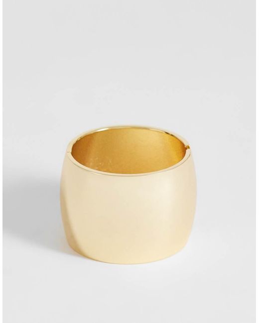 TOPSHOP Yellow Farah Oversized Bangle