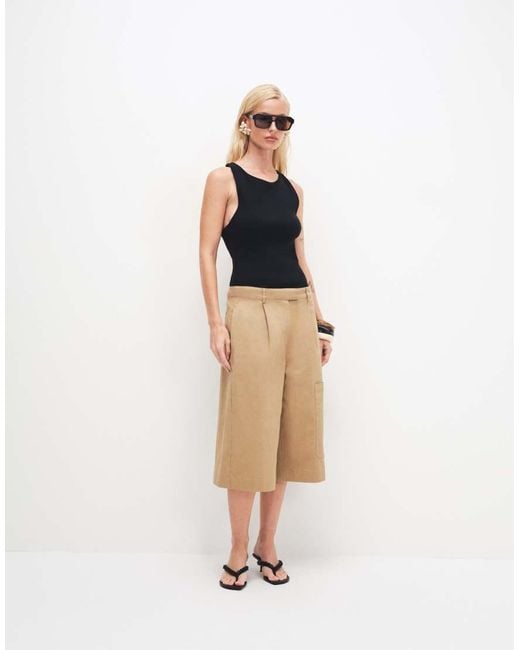 TOPSHOP Black Asymmetric Racer Back Vest