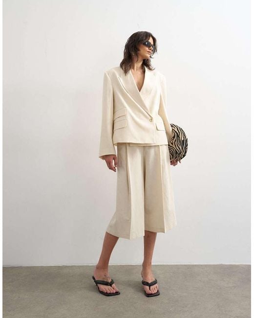 TOPSHOP Natural Low Slung Culotte