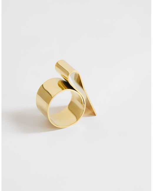 TOPSHOP Metallic Rowan Waterproof Ring