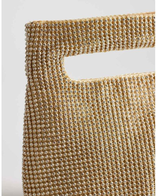 TOPSHOP Natural Stella Small Grab Bag