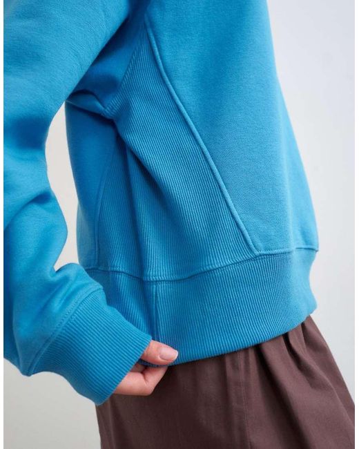 TOPSHOP Blue Ultimate Sweat