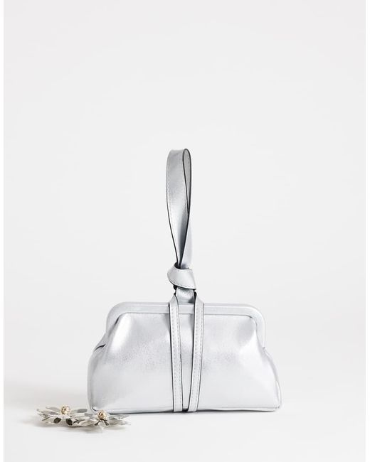 TOPSHOP White Jade Mini Loop Grab Bag