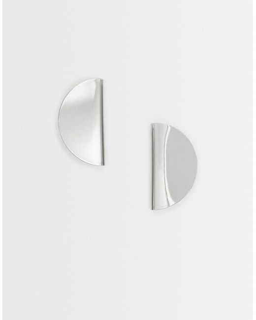 TOPSHOP Blue Della Statement Stud Earrings