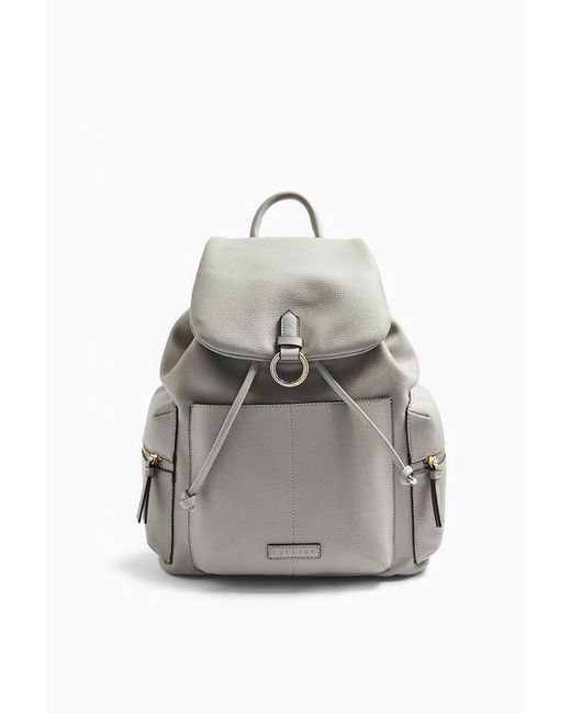 topshop white backpack