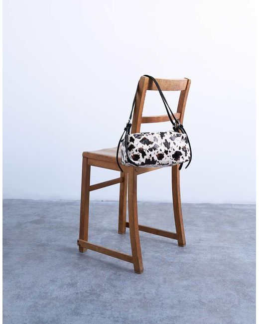 TOPSHOP Multicolor Siris Medium Buckle Shoulder Bag