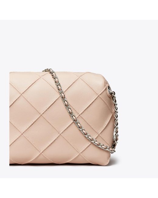 Tory Burch Natural Fleming Soft Crossbody Bag, One Size