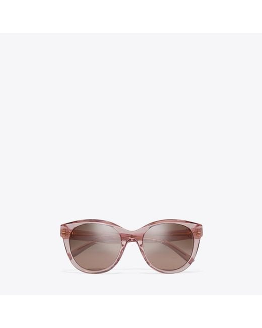 Tory Burch Pink Miller Round