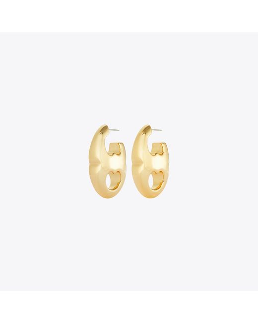 Tory Burch Metallic Gemini Link Earrings