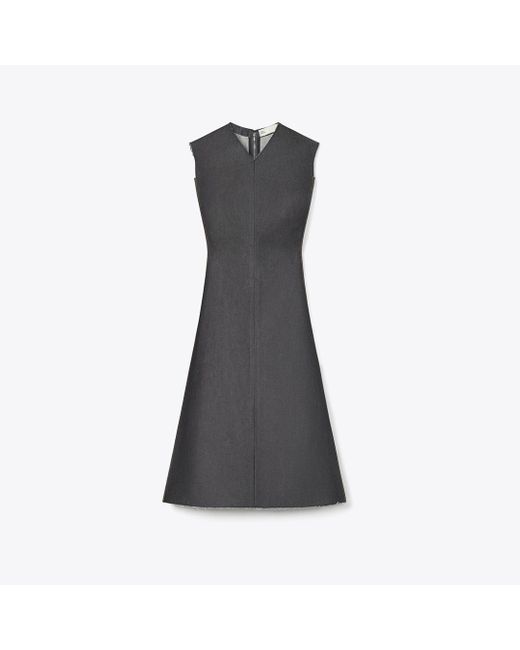 Tory Burch Black Denim Dress