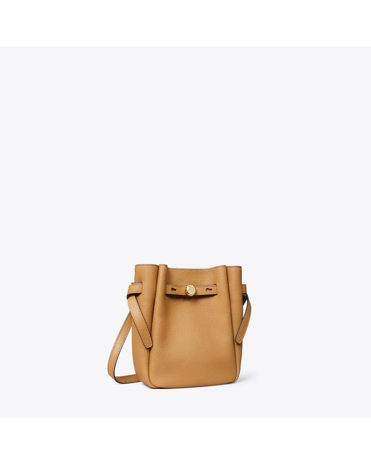 Tory Burch Natural Small Leather Crossbody, One Size