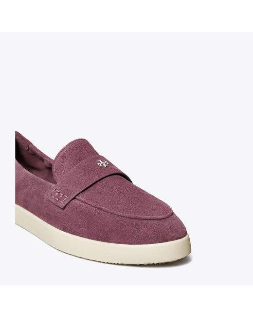 Tory Burch Purple Ballet Sport Loafer