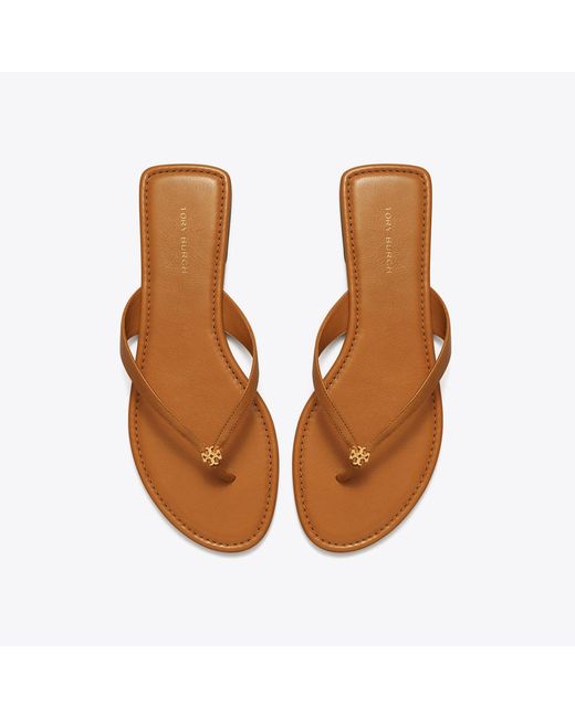 Tory Burch White Classic Flip-Flop