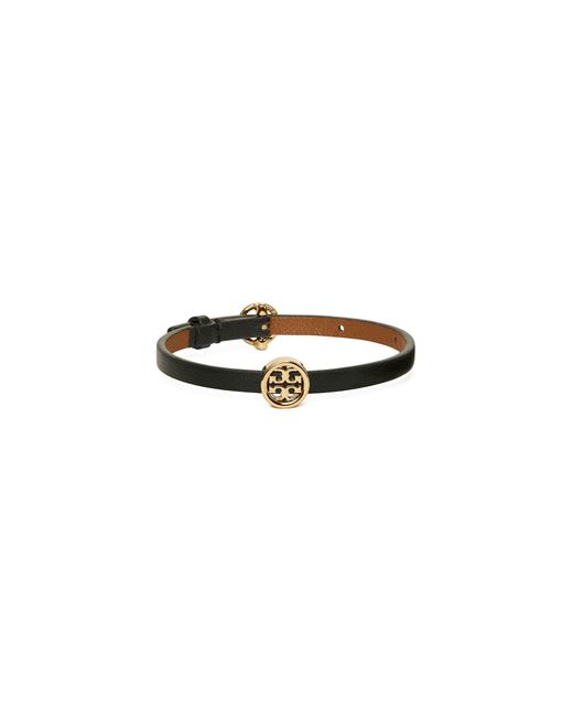 Tory Burch Miller Leather Bracelet Lyst