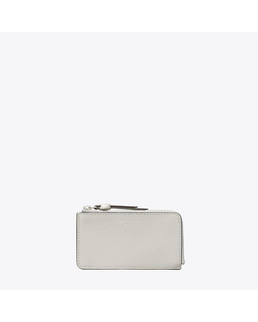 Tory Burch Metallic Romy Zip Card Case