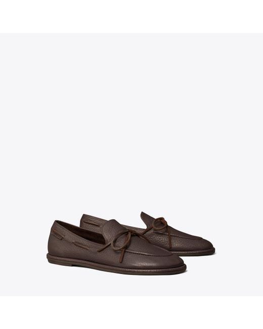 Tory Burch Brown The Boaty