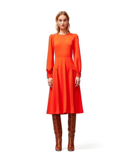 Tory Burch Synthetic Knit Crepe Midi 