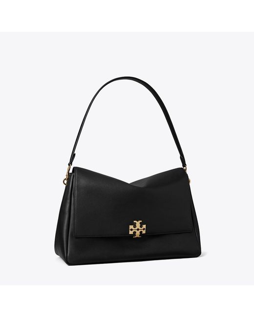 Tory Burch Black Large Charlie Shoulder Bag